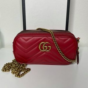 Gucci Marmont Mini Chain Bag